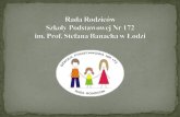 Rada Rodziców Szkoły Podstawowej Nr 172 im. Prof. Stefana Banacha w Łodzi
