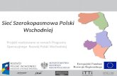 Projekt realizowany w ramach Programu Operacyjnego  Rozwój Polski Wschodniej