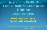 Installing RHEL 5 Linux  RedHat  Enterprise  Edition step-by-step