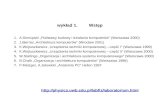 A.Skorupski „Podstawy budowy i działania komputerów” (Warszawa 2000)