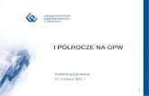 GPW 2007 – NOWA JAKOŚĆ