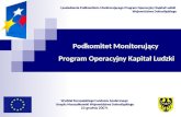 Podkomitet Monitorujący  Program Operacyjny Kapitał Ludzki