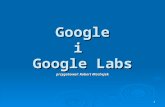 Google i  Google Labs