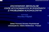 Zakład Promocji Zdrowia i Psychoterapii Uniwersytet im. Adama Mickiewicza - Poznań