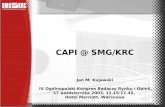 CAPI @ SMG/KRC Jan M. Kujawski  IV Ogólnopolski Kongres Badaczy Rynku i Opinii,