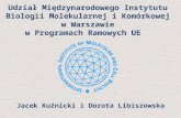 Udział Międzynarodowego Instytutu Biologii Molekularnej i Komórkowej w Warszawie