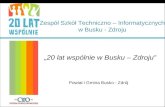 Zespół Szkół Techniczno – Informatycznych w Busku - Zdroju