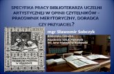 mgr Sławomir Sobczyk Biblioteka Główna