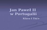Jan Paweł II w Portugalii