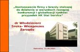 dr Włodzimierz Sroka- Wiceprezes Zarządu
