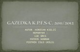 GAZEDKA  K.P.F.S-C . 2011/2012