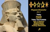 Teby Karnak Luksor Teby Zachodnie Deir el-Bahari Ramesseum Medinet Habu Kolosy Memnona