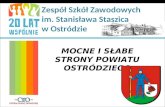 Zespół Szkół Zawodowych  im. Stanisława Staszica  w Ostródzie