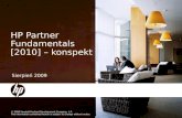 HP Partner Fundamentals [2010] – konspekt