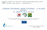 „Program gospodarki wodno-ściekowej  w rejonie Słupska” FS 2004/PL/16/C/PE/019
