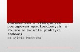 Skuteczność i efektywność postępowań upadłościowych  w Polsce w świetle praktyki sądowej