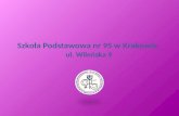 Szkoła Podstawowa nr 95 w Krakowie ul. Wileńska 9