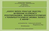 POWIATOWA PORADNIA  PSYCHOLOGICZNO – PEDAGOGICZNA W ŁĘCZYCY tel. 247212837 pppp.leczyca.pl