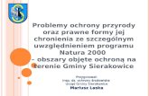 Przygotował: insp .  ds. ochrony środowiska Urząd Gminy Sierakowice Mariusz Laska