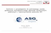 Artur Oruba specjalista Centrum Zarządzające ASG-EUPOS