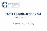 INSTALBUD-RZESZÓW SP. Z O.O.
