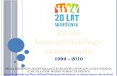 20 lat koszęcińskiego samorządu