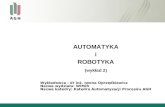 AUTOMATYKA i ROBOTYKA (wykład 2)