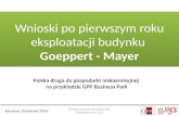 Polska droga do gospodarki niskoemisyjnej  na przykładzie GPP Business Park