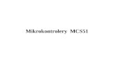 Mikrokontrolery  MCS51
