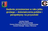 Badania przesiewowe w raku jelita grubego – doświadczenia polskie i perspektywy na przyszłość