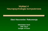 Wykład 4 Neuropsychologia komputerowa