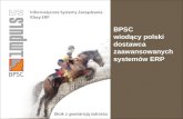 BPSC wiodący polski dostawca  zaawansowanych systemów ERP