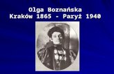 Olga Boznańska Kraków 1865 - Paryż 1940