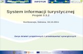 System informacji turystycznej  Projekt 3.3.2