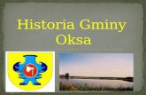 Historia Gminy  Oksa