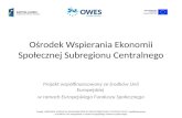 Ośrodek Wspierania Ekonomii Społecznej Subregionu Centralnego
