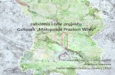 założenia i cele projektu  Geopark „Małopolski Przełom Wisły”