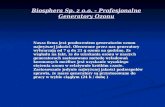Biosphera Sp. z o.o. - Profesjonalne Generatory Ozonu