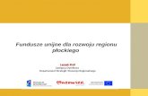 Fundusze unijne dla rozwoju regionu płockiego