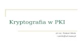 Kryptografia w PKI