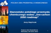 Stanowisko polskiego przemysłu chemicznego wobec „low-carbon 2050 roadmap”