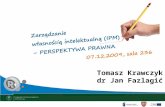Tomasz Krawczyk dr Jan  Fazlagić