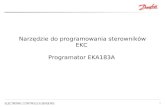 Narzędzie do programowania sterowników  EKC  Programator  EKA183A