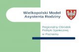 Wielkopolski Model  Asystenta Rodziny