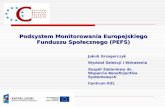 Podsystem Monitorowania Europejskiego Funduszu Społecznego (PEFS)