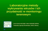 Laboratory jne  metod y wykrywania w irus ów i ich przydatność w monitoringu terenowym