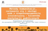 Zadanie publiczne realizowane przez Polskie Stowarzyszenie na Rzecz Osób z Upośledzeniem Umysłowym