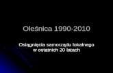Ole›nica 1990-2010