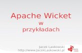 Apache Wicket w przykładach