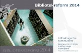 Bibliotek reform 2014